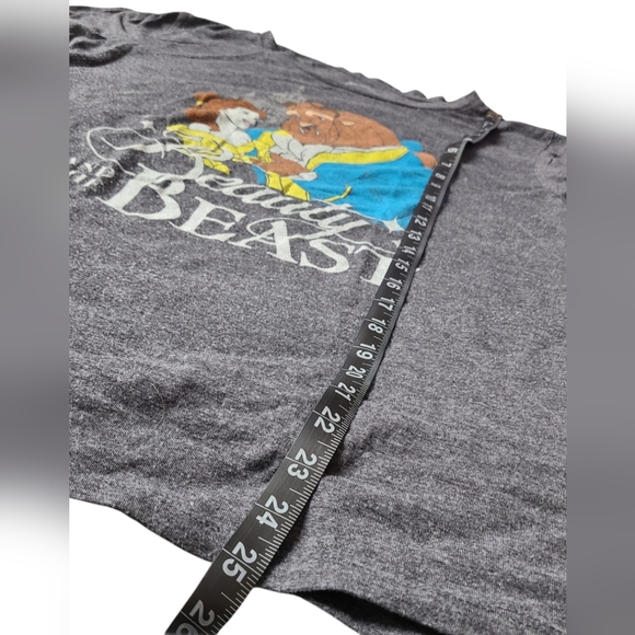 DISNEY | BEAUTY & THE BEAST | GRAPHIC T-SHIRT |  SIZE LARGE - Picture 7 of 10
